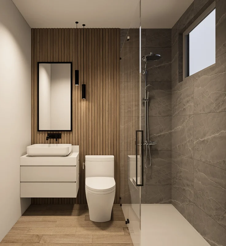 Second bathroom