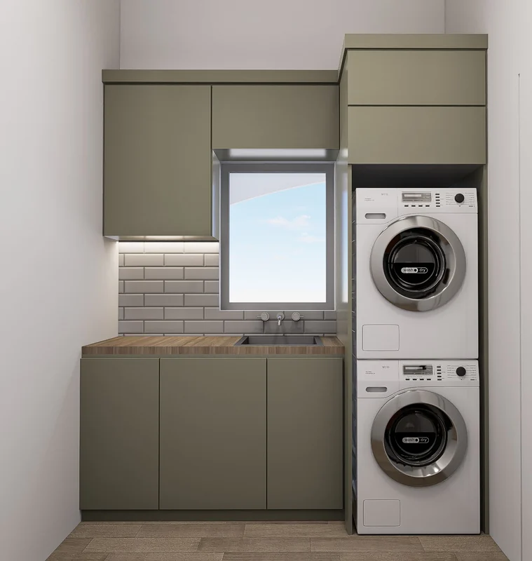 Laundry area