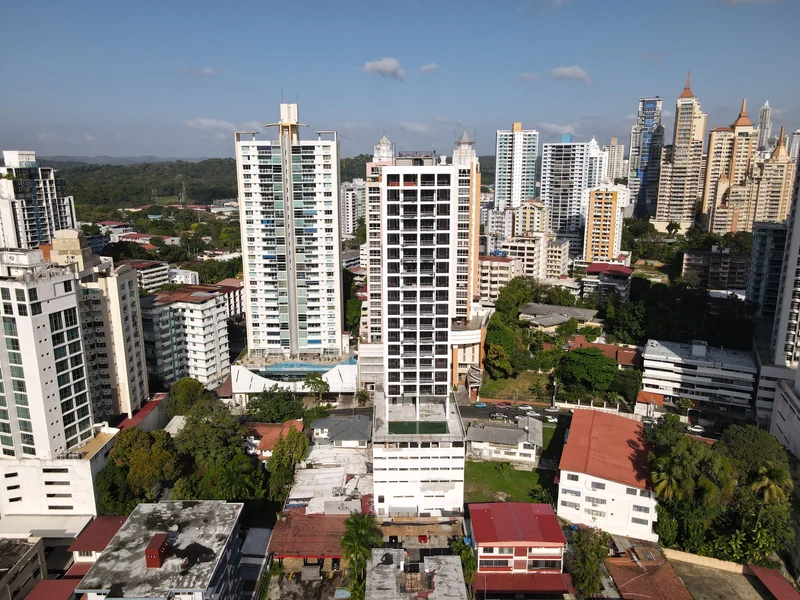 El Cangrejo from above