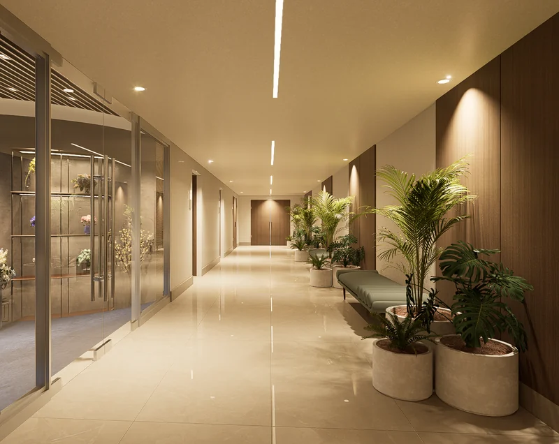 Lobby corridor