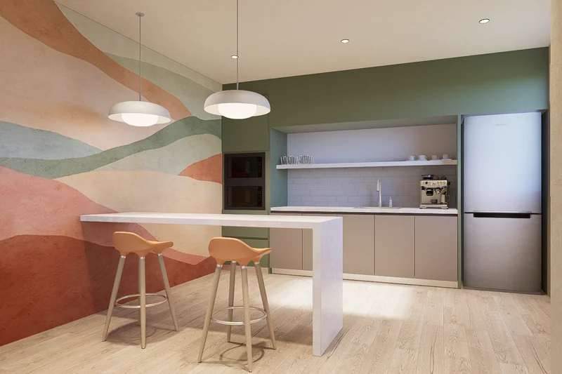 Lounge kitchen