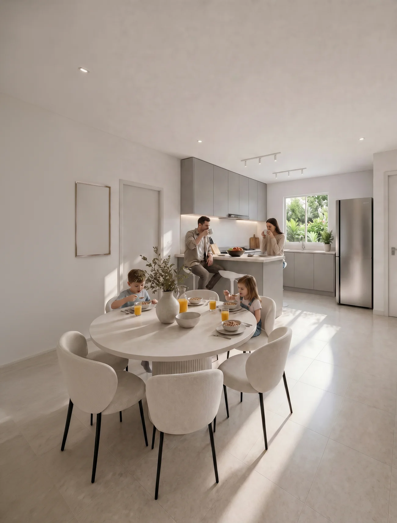 Cocina y comedor