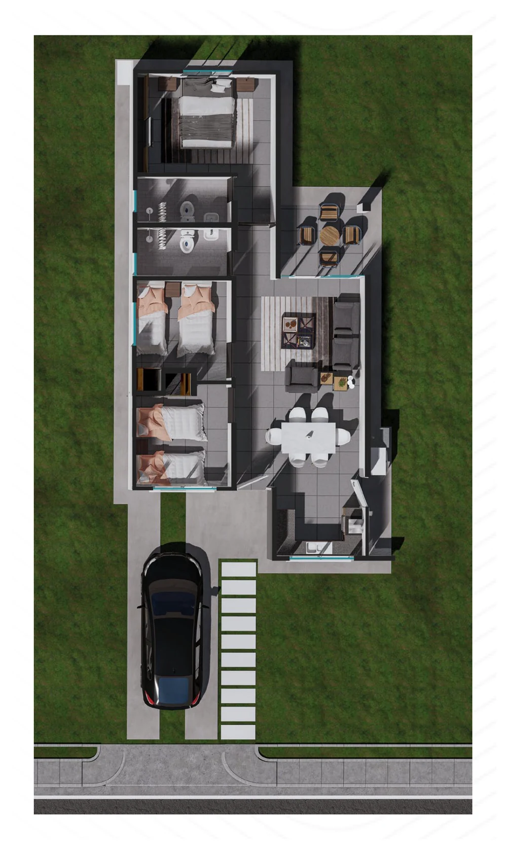 Plano del Tipo B · Alamedas de Villa Grecia