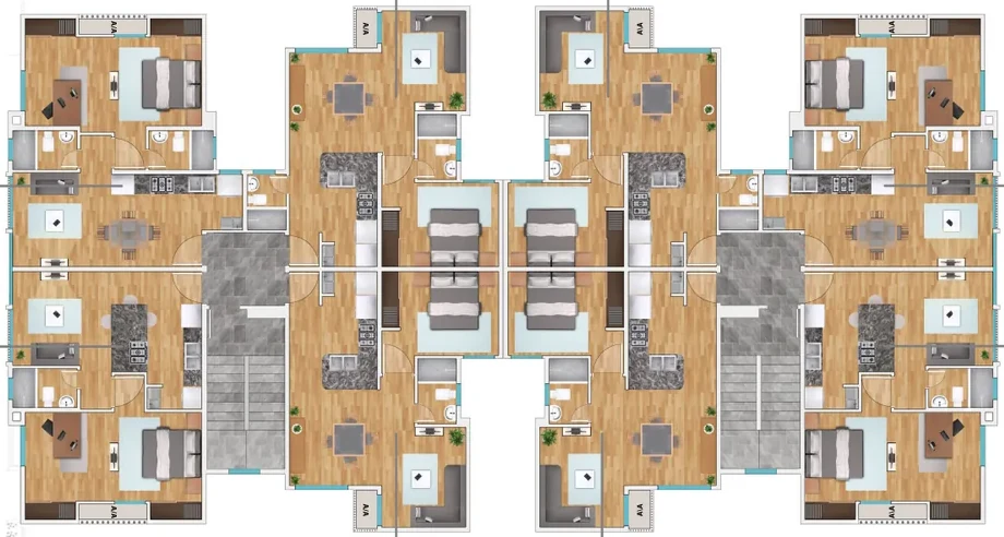 Plano Floor layout · Acacias Garden