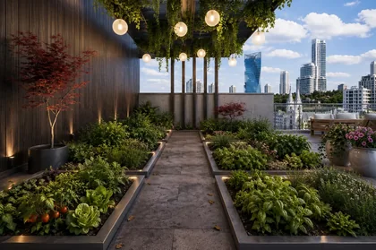Urban garden en la azotea